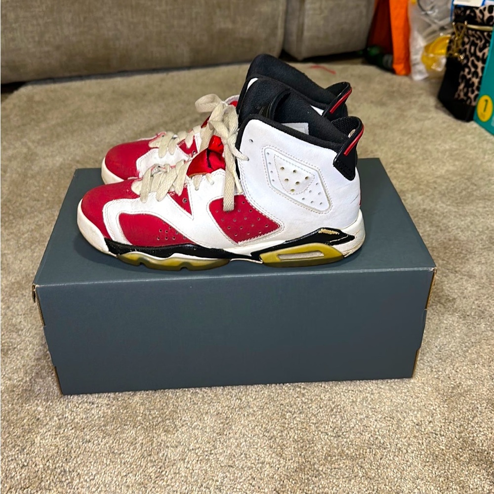 Jordan 6 Carmine (4.5y)